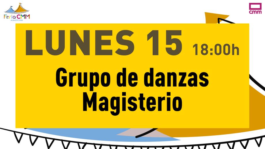 Folclore con el Grupo de Danzas Magisterio