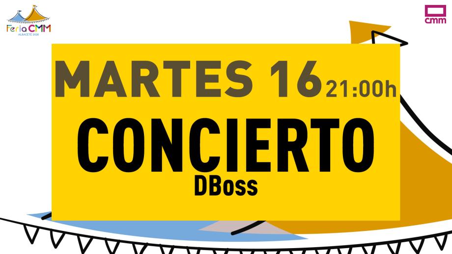 Concierto de DBoss en la Feria de Albacete