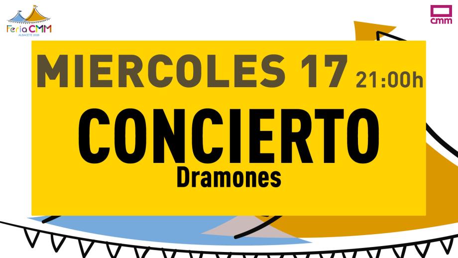 Concierto de Dramones en la carpa de CMM