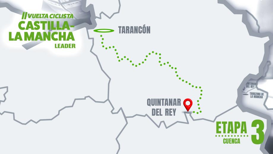 Vuelta Ciclista a Castilla-La Mancha LEADER Etapa 3 | Tarancón - Quintanar del Rey