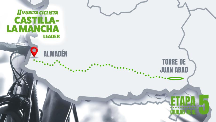 VUELTA CICLISTA A CASTILLA-LA MANCHA LEADER: Etapa 5 | Torre de Juan Abad - Almadén