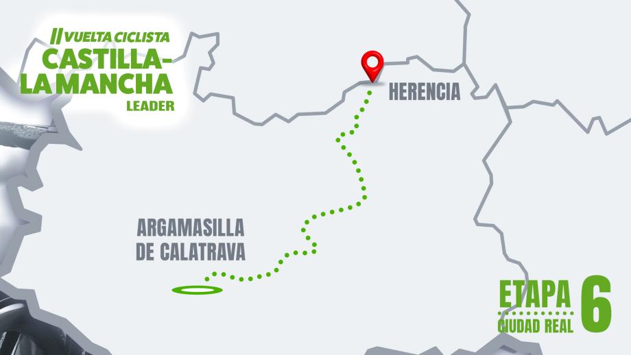 Vuelta Ciclista a Castilla-La Mancha Etapa 6 | Argamasilla de Calatrava - Herencia