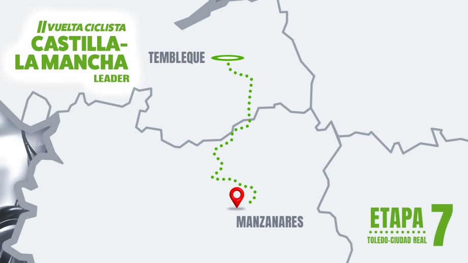 Vuelta Ciclista a Castilla-La Mancha LEADER Etapa 7 | Tembleque - Manzanares