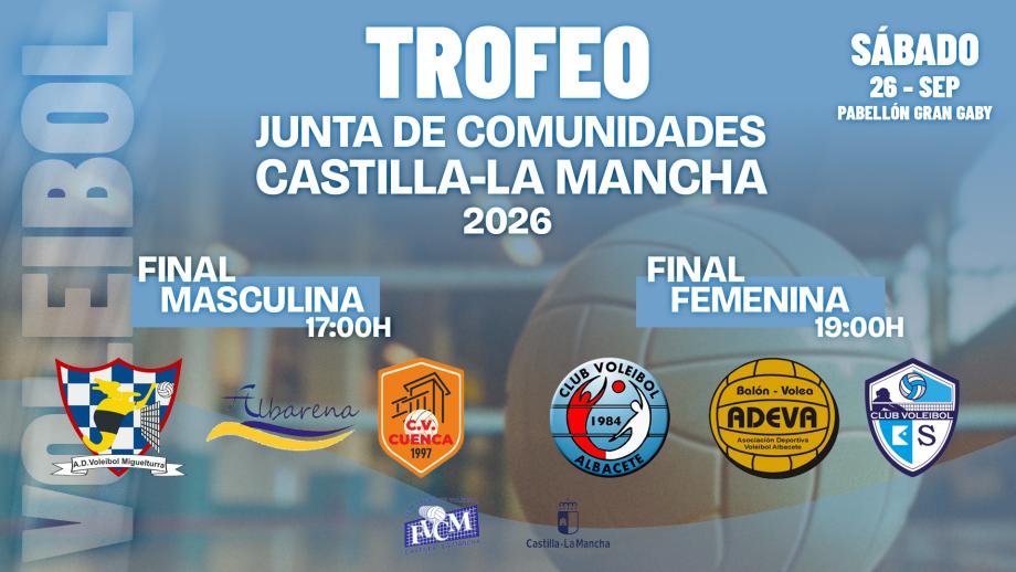 Trofeo JCCM de Voley: Final masculina y femenina